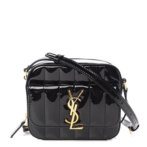 ysl vicky vanity bag|SAINT LAURENT Patent Matelasse Monogram Vicky Vanity.